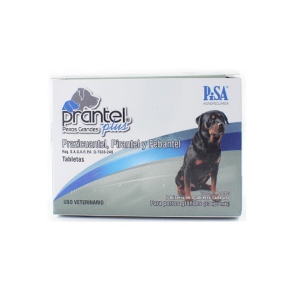 PISA PRANTEL PLUS PERROS GRANDES 40 KG