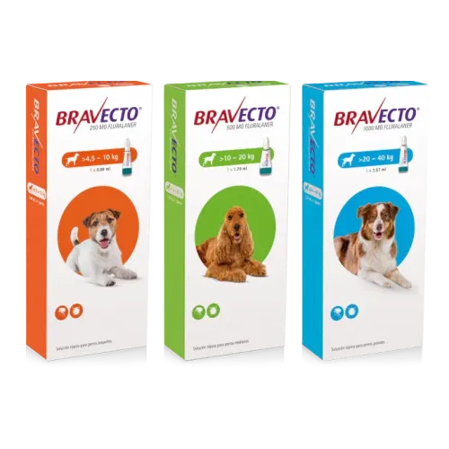 BRAVECTO SPOT ON DOG MSD