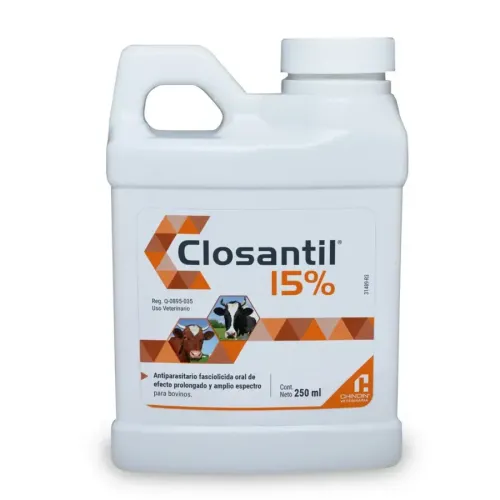 CLOSANTIL 15% SOLUCION ORAL 250ML CHINOIN