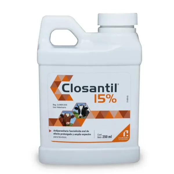 CLOSANTIL 15% SOLUCION ORAL 250ML CHINOIN