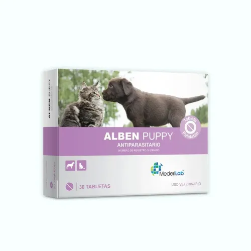 ALBEN PUPPY TABLETAS MEDERILAB
