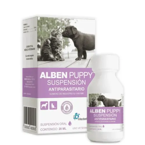 ALBEN PUPPY SUSPENSION ORAL 20ML MEDERILAB