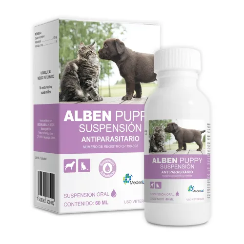 ALBEN PUPPY SUSPENSION ORAL 20ML MEDERILAB 2