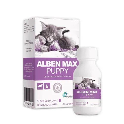 ALBEN PUPPY MAX SUSPENSION ORAL 20ML MEDERILAB