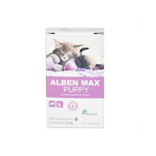 ALBEN PUPPY MAX SUSPENSION ORAL 20ML MEDERILAB 2