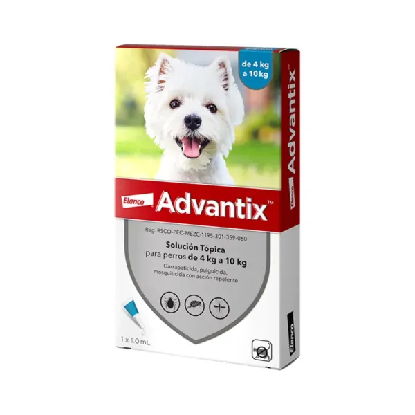 ADVANTIX 1X1.0ML 4-10KG ELANCO