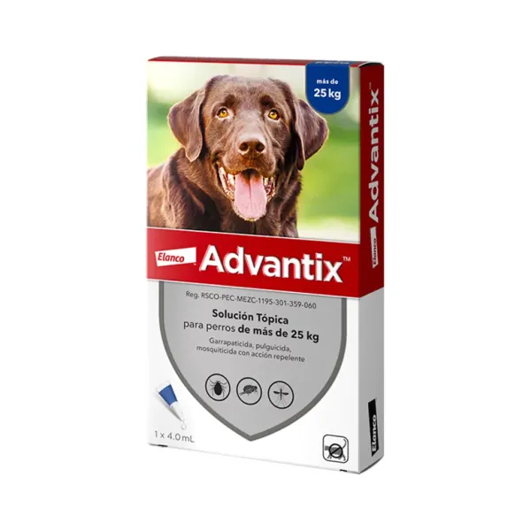 ADVANTIX 1X4.0ML +25KG ELANCO