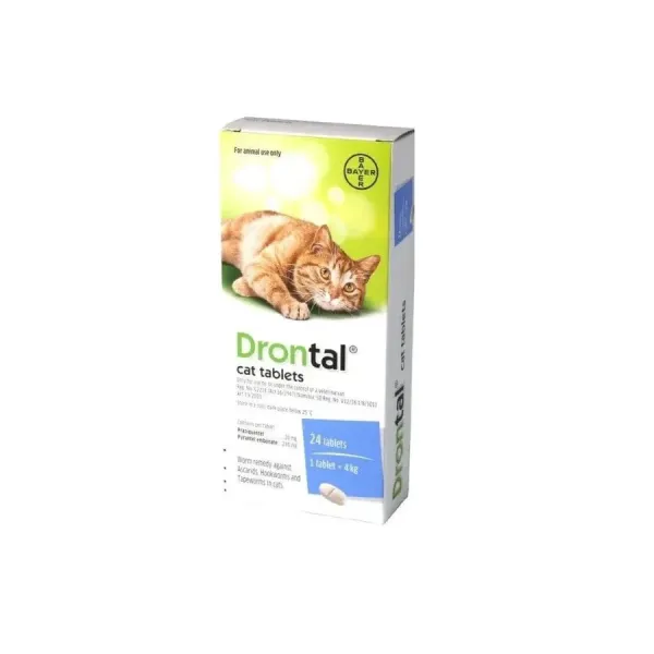 DRONTAL CAT 24TABLETAS ELANCO