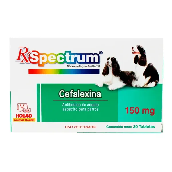 SPECTRUM CEFALEXINA 150MG