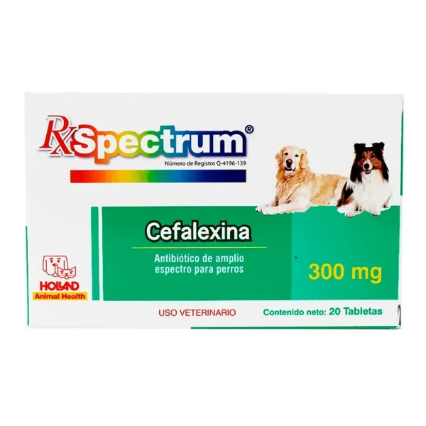SPECTRUM CEFALEXINA 300MG
