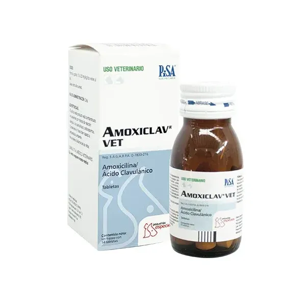 PISA AMOXICLAV VET TABLETAS