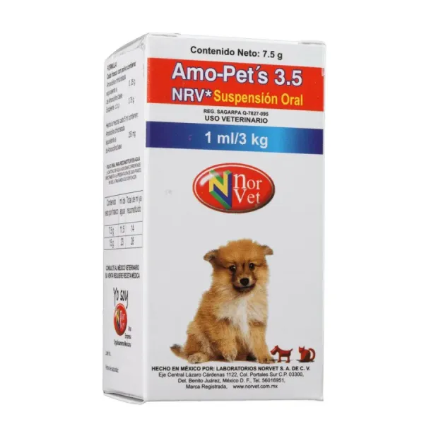 AMO PETS SUSPENSION ORAL 7.5G