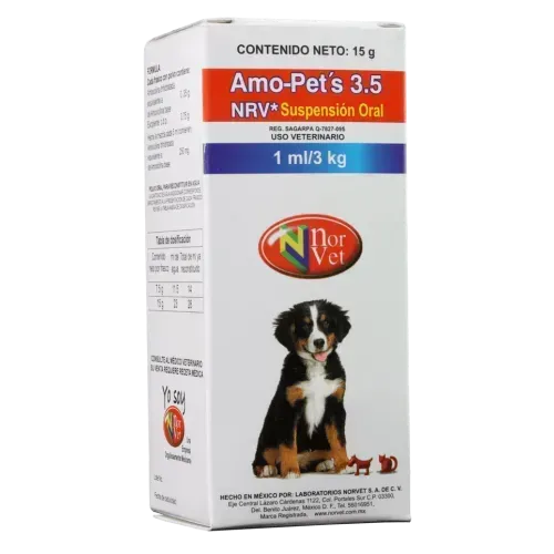 AMO PETS SUSPENSION ORAL 7.5G 2