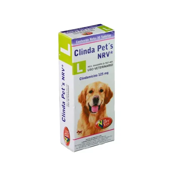 CLINDA PETS L 125 MG