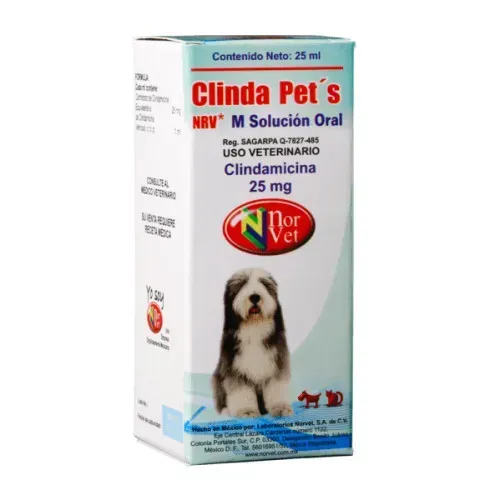 CLINDA PETS SUSPENSION ORAL 25 ML