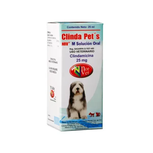 CLINDA PETS SUSPENSION ORAL 25 ML