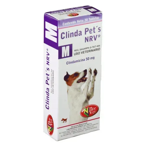 CLINDA PETS M 50 MG