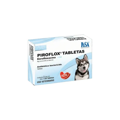 PIROFLOX 150MG 20 TABLETAS