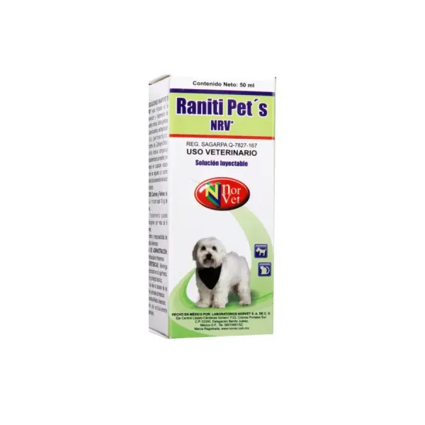 RANITI PETS INYECTABLE 50ML
