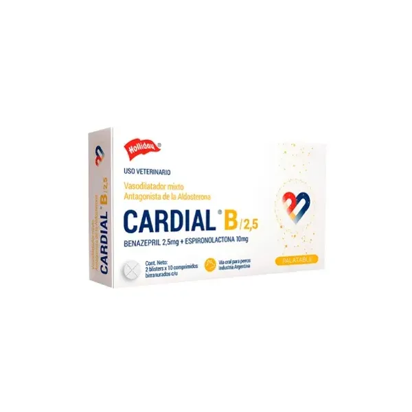 CARDIAL B 2.5MG