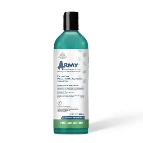ARMY SHAMPOO ANTIPULGAS BIO ZOO