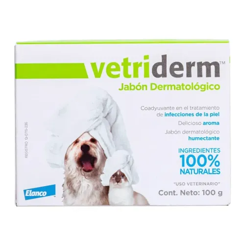 VETRIDERM JABON DERMATOLOGICO ELANCO