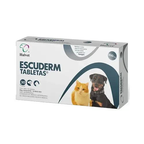 ESCUDERM TABLETAS HALVET
