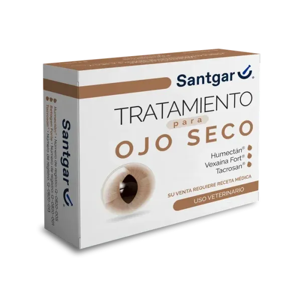 Kit para Ojo Seco Santgar | Estación Mascota