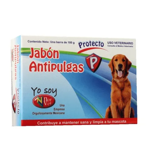 PROTECTO JABÓN ANTIPULGAS NORVET