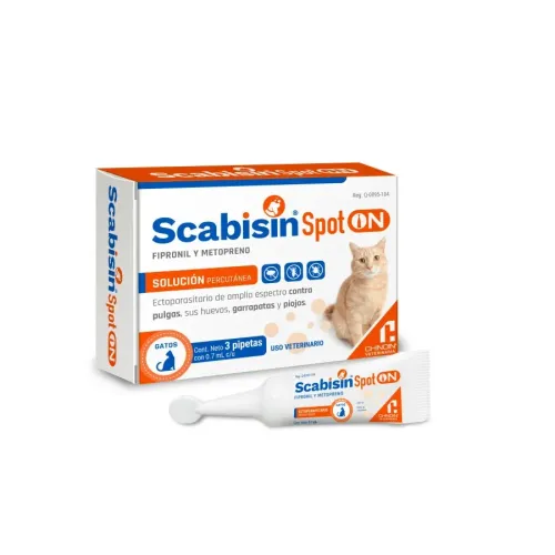 SCABISIN SPOT ON GATO CHINOIN