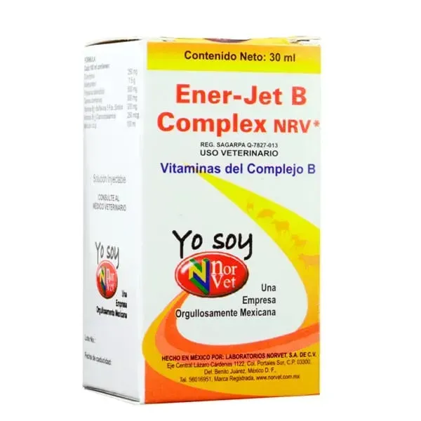 ENER-JET B COMPLEX 30ML NORVET