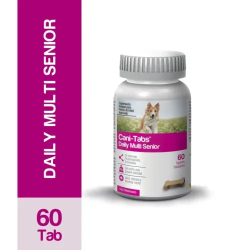 CANI-TABS DAILY MULTI SENIOR AGROVET