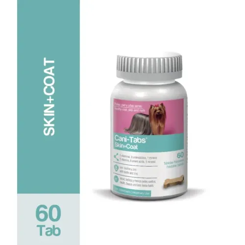 CANI-TABS SKIN+COAT AGROVET