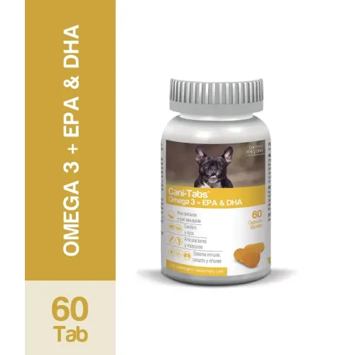CANI-TABS OMEGA 3+EPA & DHA AGROVET
