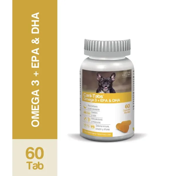 CANI-TABS OMEGA 3+EPA & DHA AGROVET