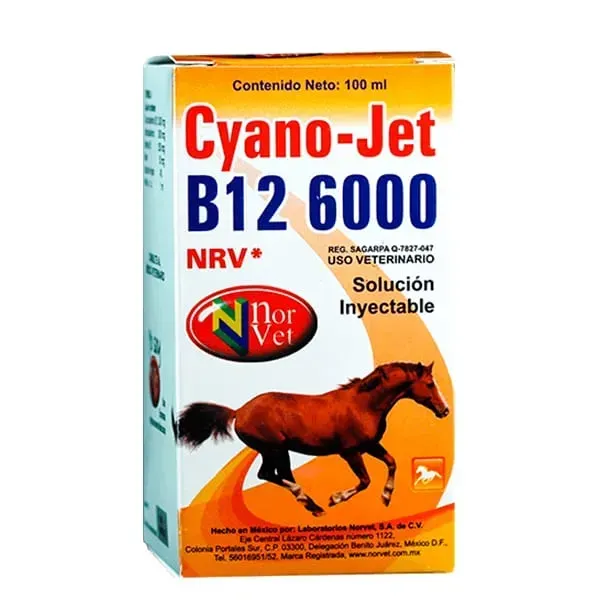 CYANO-JET B12 6000 100ML NORVET