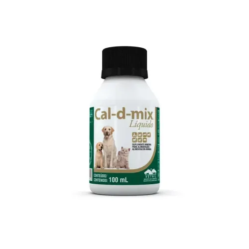 CAL-D-MIX LIQUIDO PETS 100ML VETNIL
