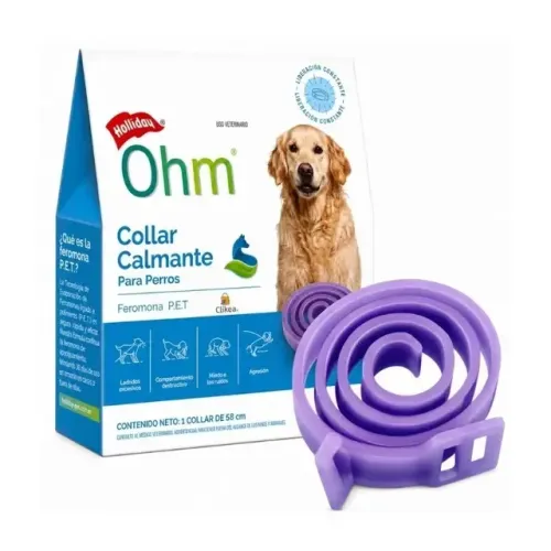 OHM COLLAR CALMANTE PERRO HOLLIDAY