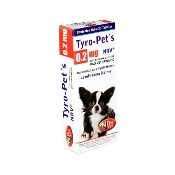 TYRO-PETS 0.2MG NORVET
