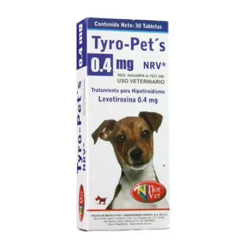TYRO-PETS 0.4MG NORVET
