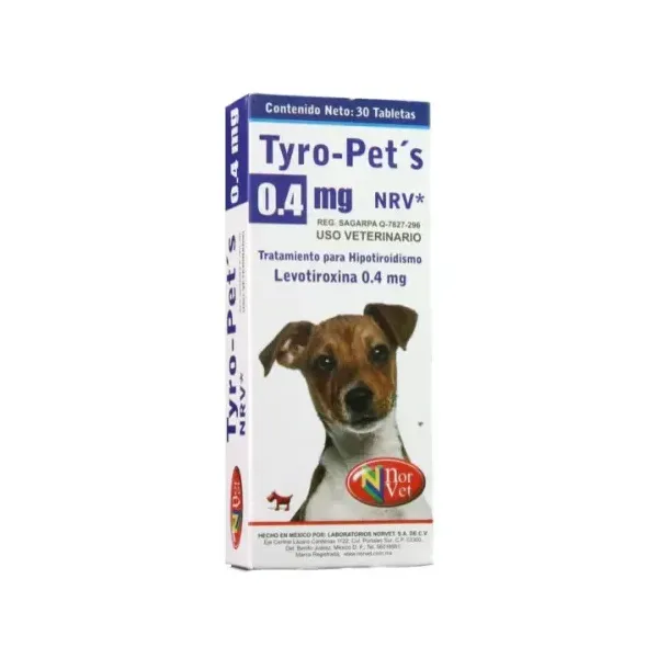 TYRO-PETS 0.4MG NORVET