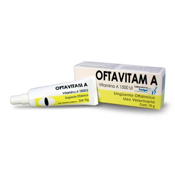 OFTAVITAM A 10 GRS UNGÜENTO OFTÁLMICO