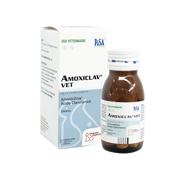 PISA AMOXICLAV VET TABLETAS