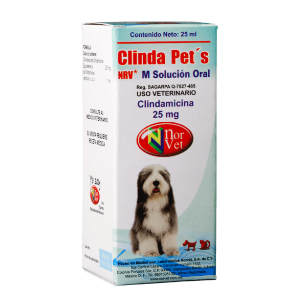CLINDA PETS SUSPENSION ORAL 25 ML