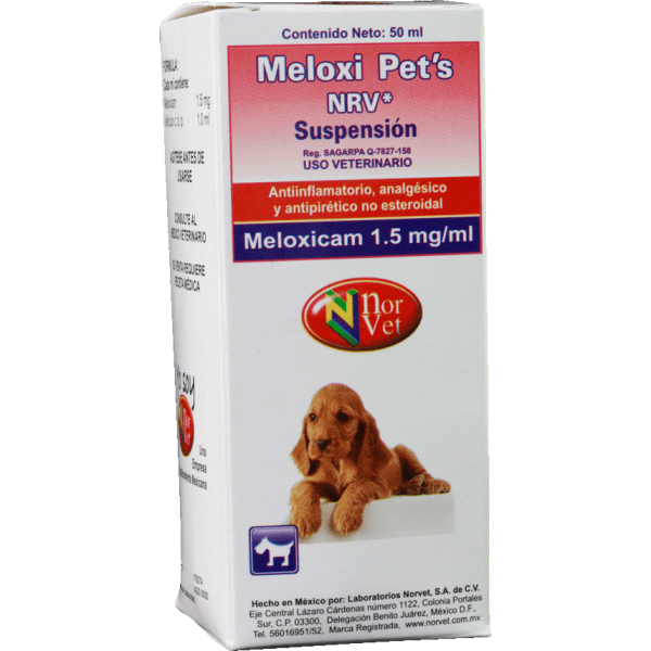 MELOXI PETS SUSPENSION ORAL 50 ML